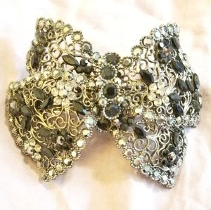 Swarovski Crystal Large Barrette